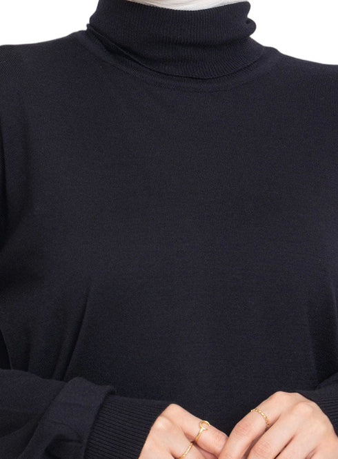 Black S - High Cool Pullover - Khotwh